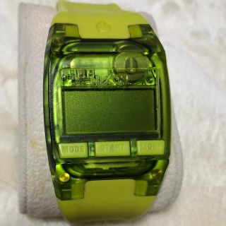 ニクソン(NIXON)のNIXON  COMP ALL NEON GREEN(腕時計(デジタル))