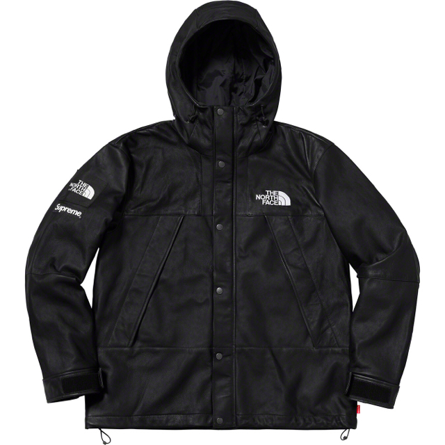 supreme TNF leather mountain parka マウンパ