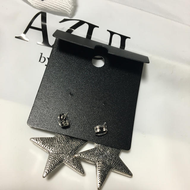 AZUL by moussy(アズールバイマウジー)の新品　AZUL ピアス　スター　星 レディースのアクセサリー(ピアス)の商品写真