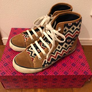 トリーバーチ(Tory Burch)のトリーバーチ　ハイカットスニーカー(スニーカー)