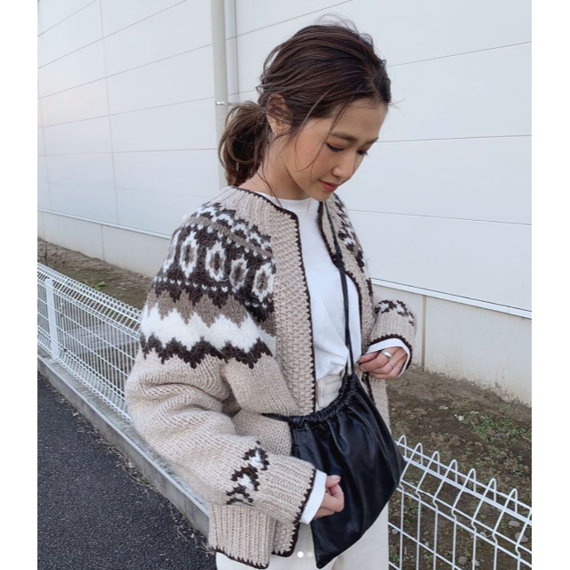 TODAYFUL トゥデイフル  Nordic Knit Cardigan 新品ジャケット/アウター