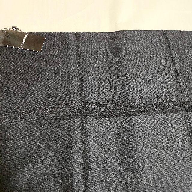 新品未使用！送料込み★EMPORIO ARMANI★ロゴウールマフラー