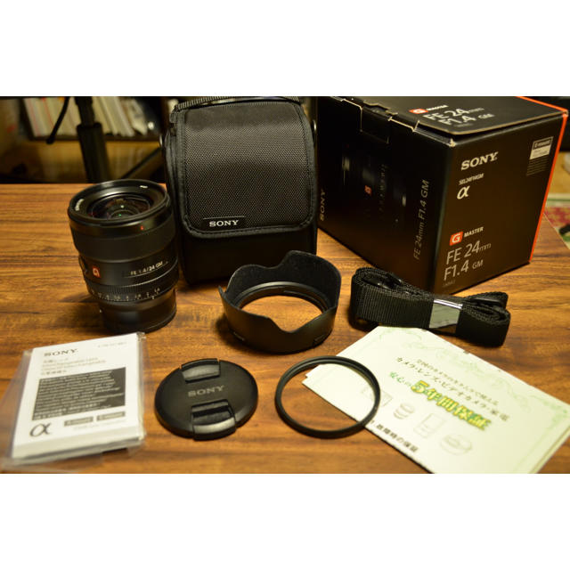 在庫一掃】 SONY - 【延長保障付】Sony 24mm F1.4 SEL24F14GM レンズ