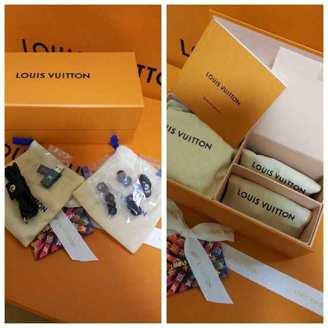 LOUIS VUITTON(ルイヴィトン)のLOUIS VUITTON レア/ワイヤレ スイヤホン スマホ/家電/カメラのオーディオ機器(ヘッドフォン/イヤフォン)の商品写真