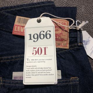 リーバイス(Levi's)の1966前期　復刻　501 新品未使用　LVC66051(デニム/ジーンズ)