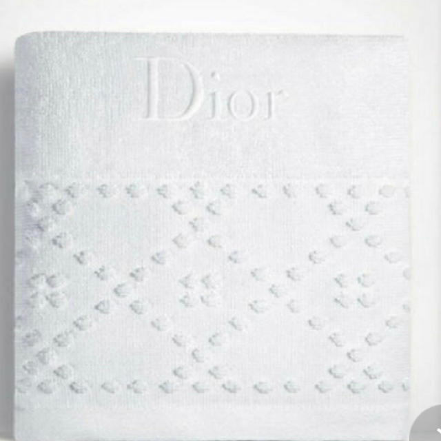 Christian Dior(クリスチャンディオール)の新品未使用　クリスチャンディオール  ディオール   タオル　非売品 インテリア/住まい/日用品のインテリア/住まい/日用品 その他(その他)の商品写真