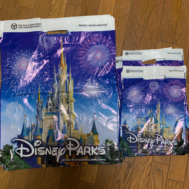 Disney(ディズニー)のディズニーリゾート　ショッパー レディースのバッグ(ショップ袋)の商品写真