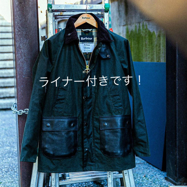 Barbour(バーブァー)のライナー付き Barbour x Paraboot /BEDALE SL メンズのジャケット/アウター(ブルゾン)の商品写真