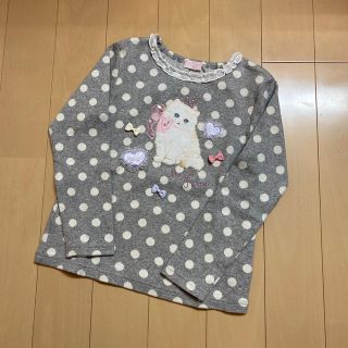 メゾピアノ(mezzo piano)のメゾピアノ 130♡美品(Tシャツ/カットソー)