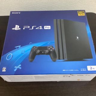 プレイステーション4(PlayStation4)の新品未使用　ps4 pro ２TB(家庭用ゲーム機本体)