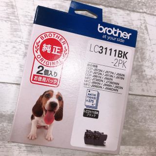 ブラザー(brother)のbrother 純正インク　black lc3111(その他)