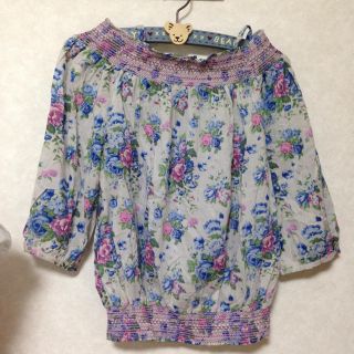 カスタネ(Kastane)の花柄トップス＊Kastane(Tシャツ(長袖/七分))