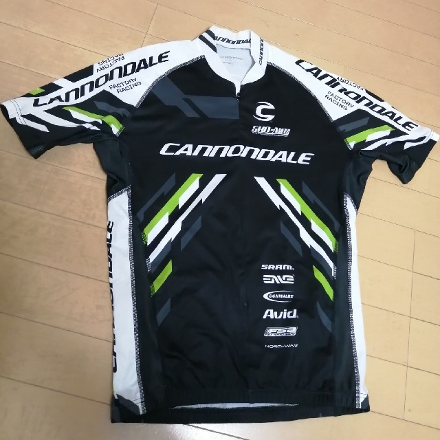 Cannondale(キャノンデール)のCannondale レプリカ サイクルジャージ Lサイズ スポーツ/アウトドアの自転車(ウエア)の商品写真