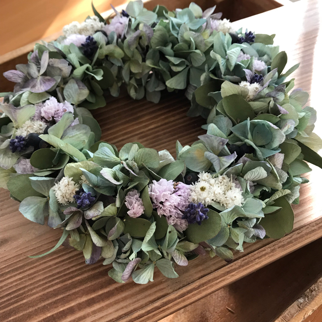 紫陽花とユーカリのドライフラワーリースの通販 By Peko S Shop ラクマ 紫陽花とユーカリのドライフラワーリースの通販 By Peko S Shop ラクマ