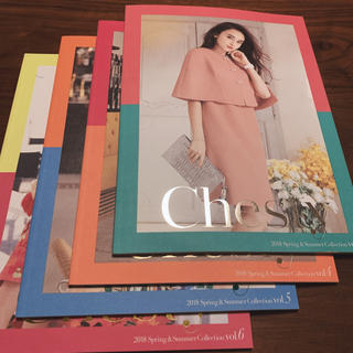 チェスティ(Chesty)の【Chesty】2018SSカタログ4冊(ファッション)
