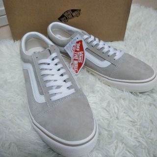 VANS スニーカー BEIGE  27cm　新品未使用(スニーカー)