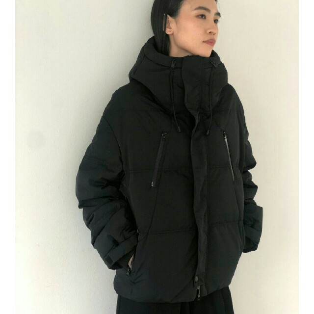 【人気完売】TODAYFUL Hoodie Down Jacket黒36 ダウントゥデイフル