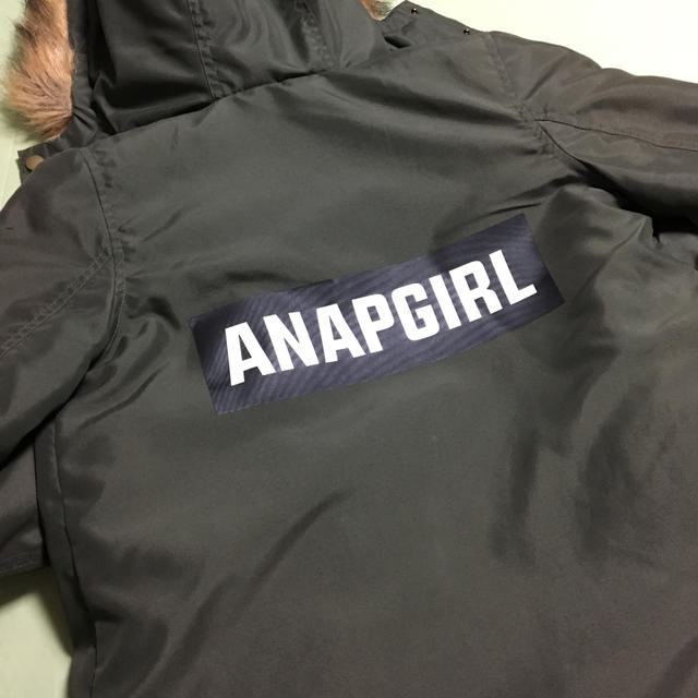 ANAP(アナップ)のANAPGIRL  モッズコート キッズ/ベビー/マタニティのキッズ服女の子用(90cm~)(ジャケット/上着)の商品写真