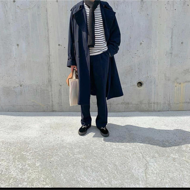 COMOLI(コモリ)のAURALEE -Wool Cashmere Flannel Slacks- A メンズのパンツ(スラックス)の商品写真