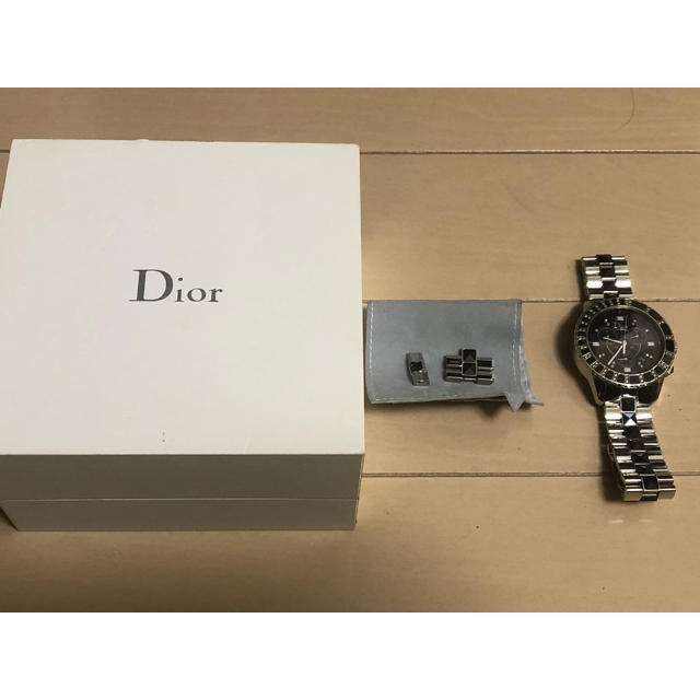 Diorメンズダイヤ入り高級腕時計　ユニセックスでも可能　a様専用