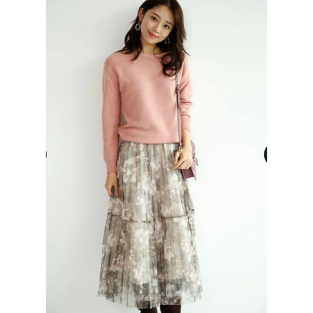JUSGLITTY - 新品☆JUSGLITTY チュールフラワープリントスカートの通販 ... 新品 JUSGLITTY ジャスグリッティー チュールフラワープリントスカート