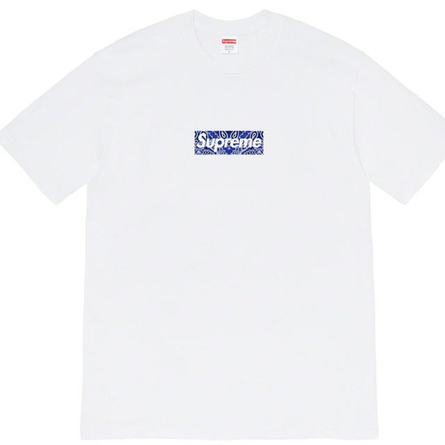 S supreme Bandana box logo teeメンズ