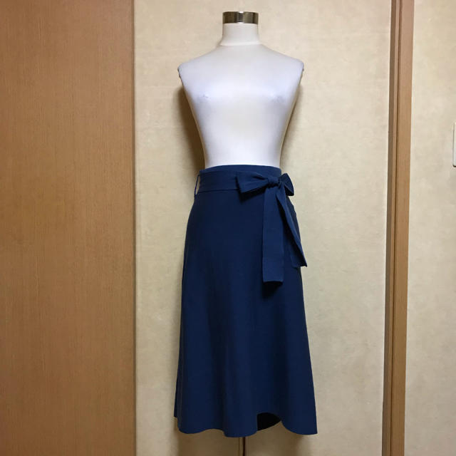 PLST(プラステ)のPLST❃︎ウエストマークフレアニットスカート❃︎プラステ レディースのスカート(ひざ丈スカート)の商品写真