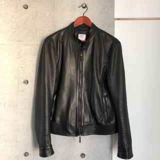 ユナイテッドアローズ(UNITED ARROWS)のemmeti juri 48 エンメティ ライダースジャケット レザージャケット(レザージャケット)