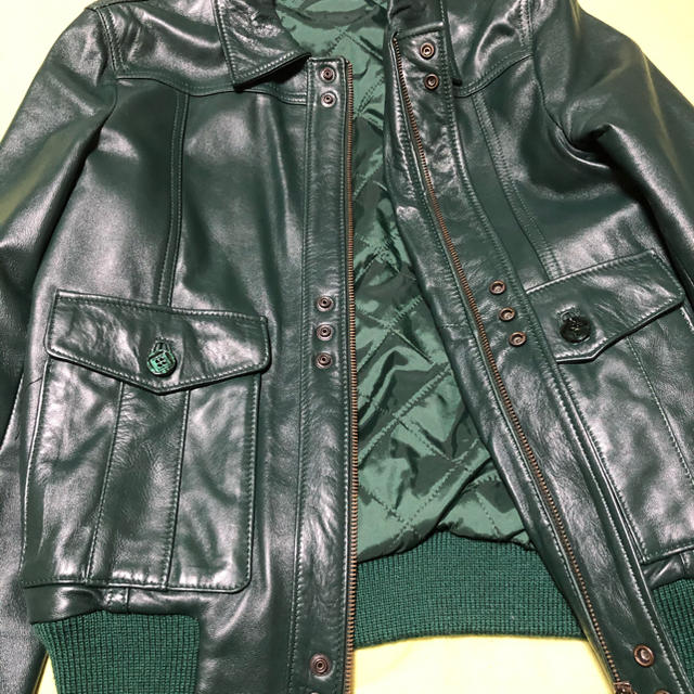 DANIELE by hiro1922's shop｜ラクマ ALESSANDRINIのレザージャケット日本サイズMの通販 高評価特価