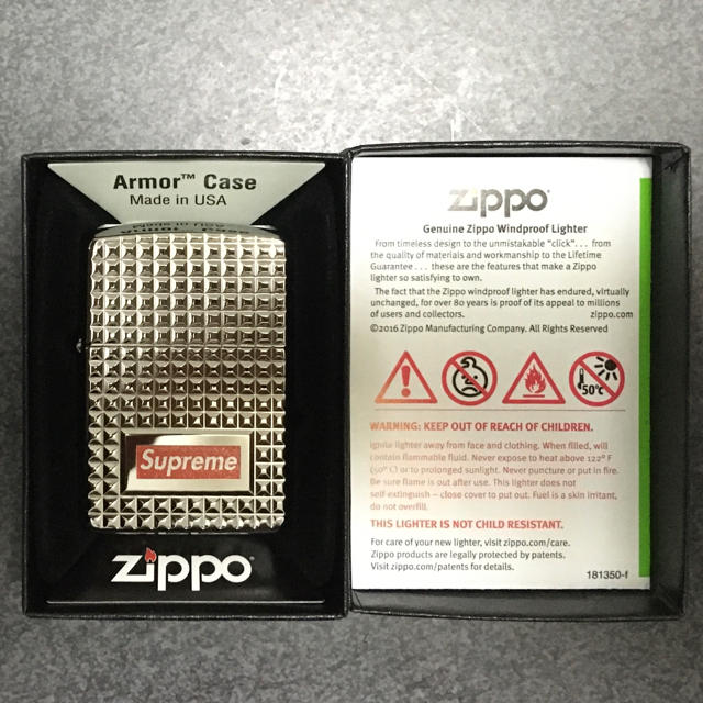 シュプリーム /Zippo 17FW 希少品/未使用