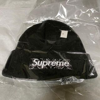 シュプリーム(Supreme)の100%正規品 Supreme Box Logo New Era Beanie(ニット帽/ビーニー)