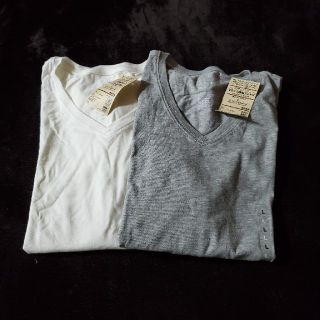 ムジルシリョウヒン(MUJI (無印良品))の新品！無印良品　ロングTシャツ　L　２枚(Tシャツ(長袖/七分))