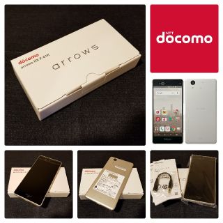 フジツウ(富士通)の【SIMフリー/新品未使用】docomo arrows NX F-01K/W(スマートフォン本体)