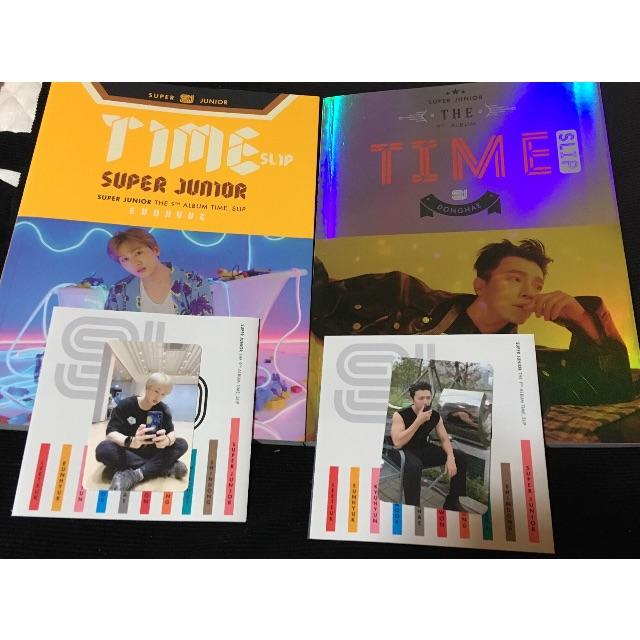 SUPER JUNIOR TIME SLIP ウニョク ドンへ セット エンタメ/ホビーのCD(K-POP/アジア)の商品写真