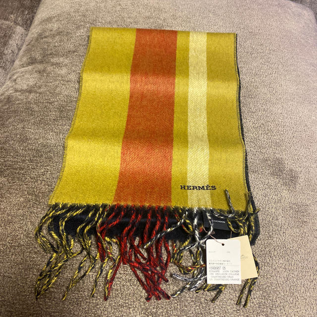 Hermes - HERMES マフラー カシミヤ100%の通販 by tomatoman's shop|エルメスならラクマ