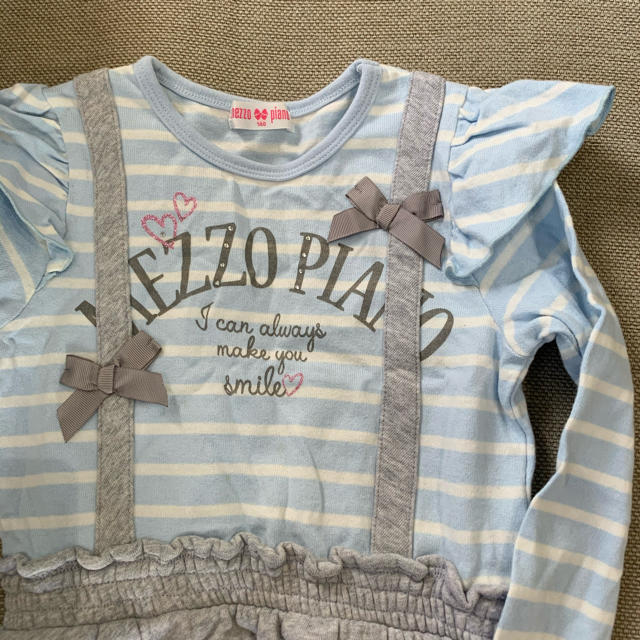 mezzo piano(メゾピアノ)のワンピース キッズ/ベビー/マタニティのキッズ服女の子用(90cm~)(ワンピース)の商品写真