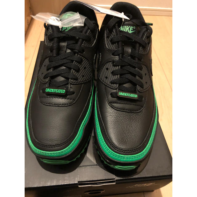 新品未使用NIKE AIRMAX 90 undefeated 黒緑27.0cm