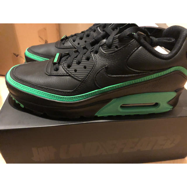 新品未使用NIKE AIRMAX 90 undefeated 黒緑27.0cm