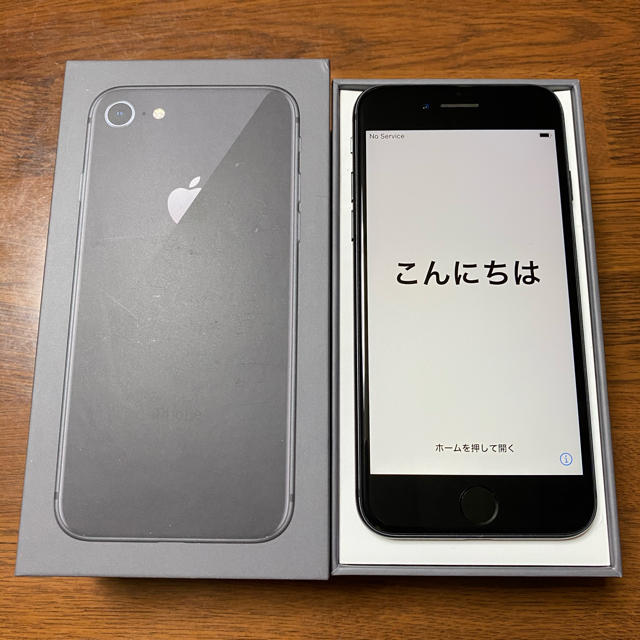 iPhone 8  スペースグレイ 64GB