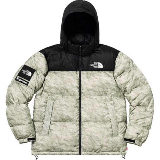 Supreme Paper Print Nuptse Jacket