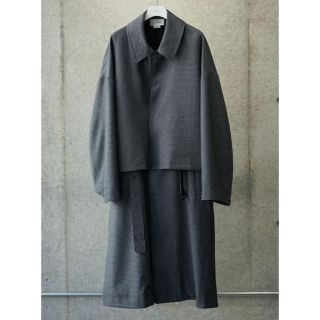 サンシー(SUNSEA)の【19aw】YOKE 3WAY BAL COLLAR SHARE COAT(ステンカラーコート)