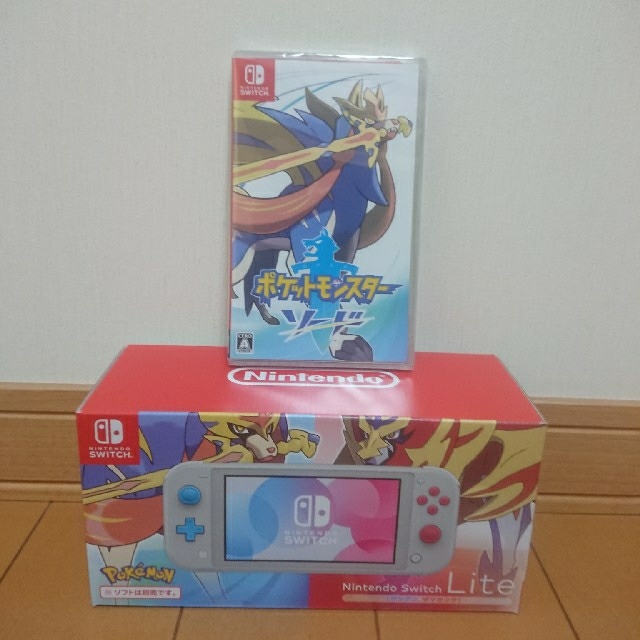 新品・未開封 ニンテンドースイッチ ライト ポケモン ソード セット