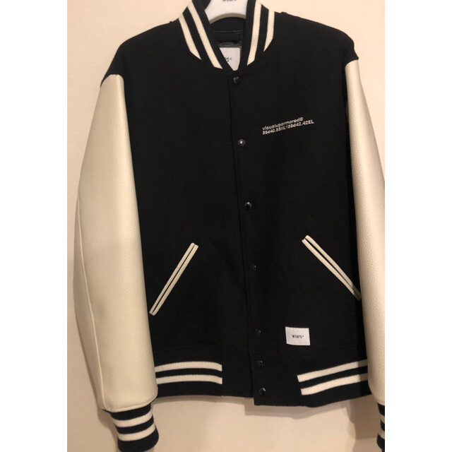 WTAPS CLUB JACKET WOPO MELTON バーシティー