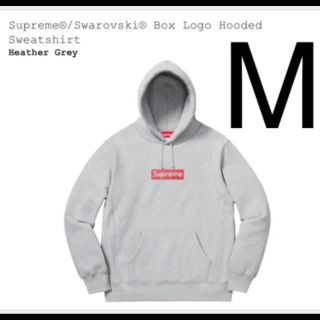 シュプリーム(Supreme)のSupreme Swarovski Box Logo Hooded M 25周年(パーカー)