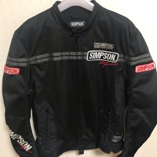 シンプソン(SIMPSON)のシンプソン　メッシュライダースジャケット(装備/装具)