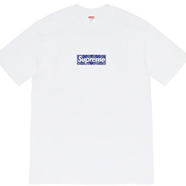 L supreme Bandana box logo teeTシャツ/カットソー(半袖/袖なし)