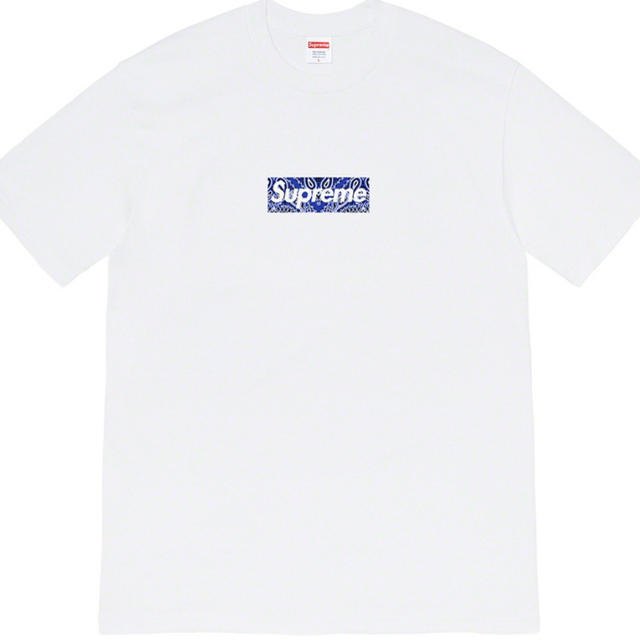 L supreme Bandana box logo teeTシャツ/カットソー(半袖/袖なし)