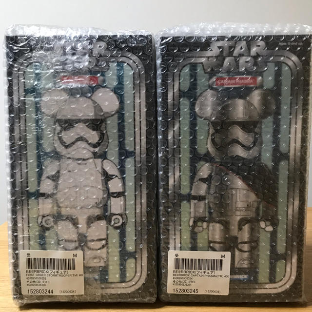 MEDICOM TOY(メディコムトイ)のBE@RBRICK ベアブリック スターウォーズ 400% 2体セット エンタメ/ホビーのフィギュア(SF/ファンタジー/ホラー)の商品写真