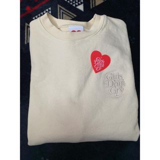 ジーディーシー(GDC)のgirls don't cry crewneck Lサイズ(スウェット)