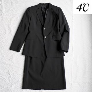 ヨンドシー(4℃)の４℃ スーツ クリーニング済／ブラック／Ｍ(スーツ)